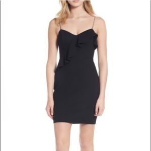 NWT Astr the Label Ruffle Cocktail Dress, Size M